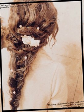 アチーブ 姫路店(Achieve) 【Achieve】ゆるふわフィッシュボーン　Stylist　平石