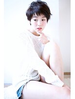 マイティ バイ エイチ(mighty by H)&nbsp;mighty【色っぽ!ガール】ショート×艶感アッシュTEL052-2624162