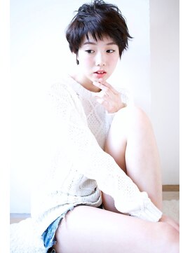 マイティ バイ エイチ(mighty by H) mighty【色っぽ!ガール】ショート×艶感アッシュTEL052-2624162