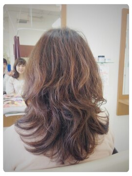 アスパイア(ASPIRE) 20代30代大人かわいいデジタルパーマ  /ゆるふわ/コテ巻き風