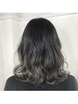 アンフィドットドゥルドゥ(AnFye.dueldo)&nbsp;【AnFye.dueldo 】サファイアグレー  ×  波巻き