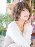 *bliss上尾*ふわくしゅ無造作感★くせ毛風ラフ丸みショートct2!