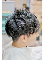 ラヴィーヘアーワークス(LAVIE hair works)&nbsp;2ブロック＋パーマスタイル