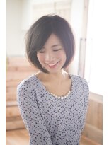 ヘアーミューズ リベロ(hair muse Livero) 【Livero】ふんわりショートボブ×黒髪 2