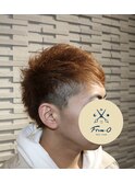 ツーブロック×ハイトーン!