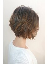 2020年夏 ショート デジタルパーマの髪型 ヘアアレンジ 人気順