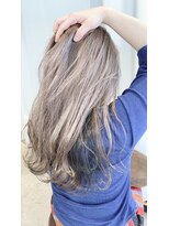 エイト 溝の口店(EIGHT)&nbsp;【EIGHT溝の口】お客様スタイル_デザインカラー切りっぱなしボブ