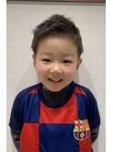 アップバング　キッズカット　子どもカット、【原宿、表参道】
