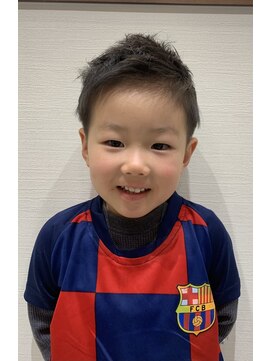 ゼンコー アオヤマ(ZENKO Aoyama) アップバング　キッズカット　子どもカット、【原宿、表参道】