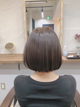 ニット 銀座(knit) 小顔ボブ小顔ショート重めボブ大人ボブ20代30代40代《knit銀座》