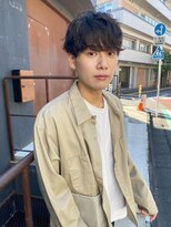 クセ毛風サクッと決まるアンニュイナチュラルミルクウェーブ