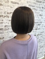 テーラヘアー 五井(TELA HAIR)&nbsp;パツっとボブ×ベージュカラー♪ 【TELAHAIR五井】