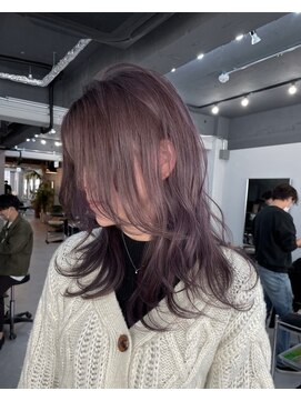 レブ 四条烏丸(Reb,) レイヤー×ラベンダーグレージュ