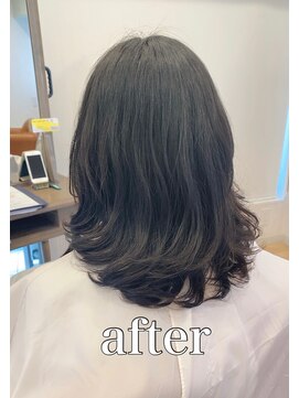 ミュゼドゥアートシエル(Musee du Art ciel) 【髪質改善】ミディアムホイップパーマ