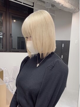 ペレ 渋谷(PELE) Y68_ブロンド ブリーチ2回～