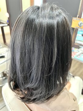 ビーオーダーズ(B-order's) 20代30代40代グレーハイライト【白髪ぼかし】