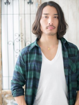 モッズヘアメン 札幌月寒店(mod's hair men) ≪mod's men≫ワイルドワンレン☆ランダムパーマミディe