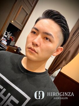 ヒロギンザ 上野店(HIRO GINZA) 七三スタイル