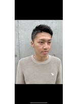 メンズアンダーバーホワイト 南海難波店(Men's _WHITE)&nbsp;ソフトモヒカン