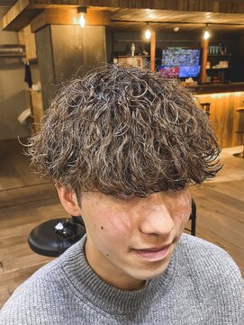 ミオ ベガ(Mio'' VEGA) 【波巻きパーマ】マッシュスタイルin京都