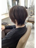 小顔補正立体カット
