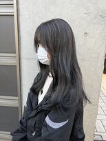 アクアオモテサンドウ(ACQUA omotesando) ☆透明感カラーブリーチなしオリーブグレージュカラーアッシュ