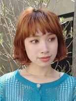 マノハル(MANOHARU)&nbsp;【マノハル スタイル】切りっぱなしボブ×ヘルシースタイル