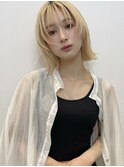学割Ｕ２４ フェイスレイヤー ブロンド ハイトーン t618