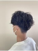 スパイラルパーマ/メンズパーマ/メンズカット