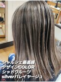 シャドウルーツsilverバレイヤージュ