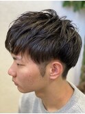 10代/20代/学割U24/メンズ/ツーブロック/マッシュ/ツイスト/韓国
