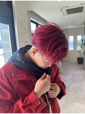 透明感抜群レッドカラー