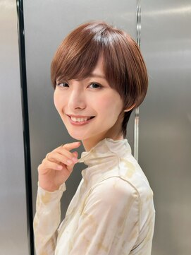 ハルキミナト ジャパン トウキョウ(HARUKI MINATO japan TOKYO) 20代30代40代50代/丸みショート/クビレ/前髪あり/表参道
