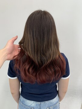 アライブ ハラジュク(ALIVE harajuku) 結んで隠せるグラデーション