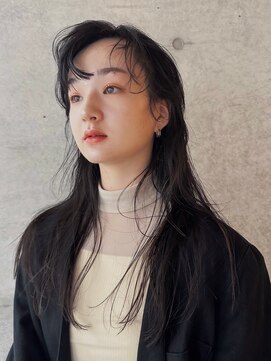 スクリーンギンザメゾン 銀座(SCREEN GINZA MAISON.) 黒髪カタログ/クラゲヘアー/オリーブ/銀座