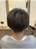 グレージュショート