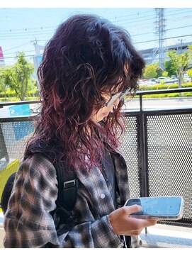 コポル(Copol) まわりと差がつく夏パーマ×パープル