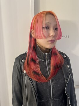 レコ(LECO) ピンクレッドデザインカラー