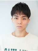 メンズ刈り上げショート2wayバング☆横浜