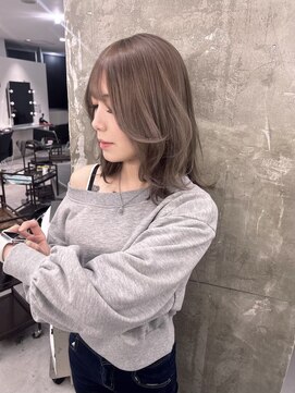 キング 高槻(K!ng) 縮毛矯正髪質改善ハイライトレイヤーカット枚方美容室エクステ