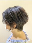 ふんわりシルエットが魅力♪大人可愛いショート