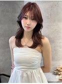 韓国レイヤー/くびれヘア/ウルトワ/髪質改善【lana hair/新宿】