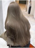 【韓国ヘア】ハイトーン/ベージュ/ダブルカラー/堀江美容室