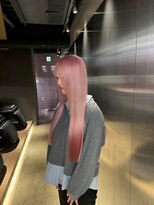 ペレ 栄店(PELE) ミディアムヘア/デザインカラー/フェイスフレーミング/栄