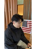 フェザーパーマ風スタイル