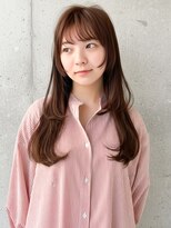 ニューヨークニューヨーク ピオレ姫路店(NYNY)&nbsp;顔周りレイヤー×暖色ブラウン