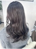 オリーブグレージュイルミナカラーレイヤーカット韓国風堺東