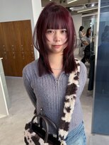 キオク(KIOX)&nbsp;ワインレッド/ミディアムレイヤー/ハイトーン/ワンカラー/名古屋