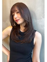 ブラン 広島八丁堀(Blanc)&nbsp;【Blanc】ミディアムレイヤー＿韓国巻き＿バタフライレイヤーs