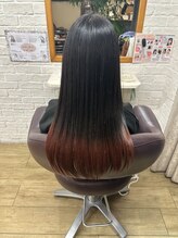 アンジェラ(Angela)&nbsp;裾カラー★レッド・オレンジ系カラー